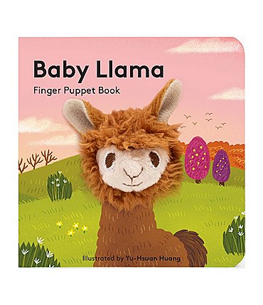 Image of Chronicle Books Baby Llama: Finger Puppet Book
