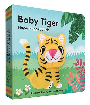 Image of Chronicle Books Baby Tiger Finger Puppet Book