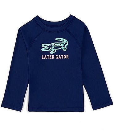 Image of Chubbies Baby Boys 6-24 Months Long Sleeve Later Gator Rashguard