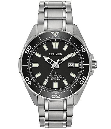 Image of Citizen Men's Promaster Dive Analog Silver Titanium Bracelet Watch