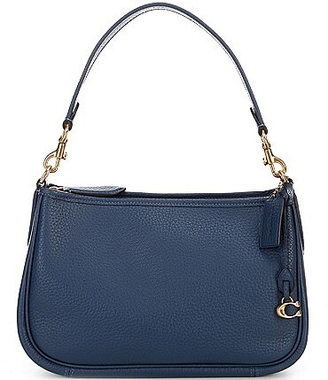 Image of COACH Cary Pebble Leather Crossbody Shoulder Bag