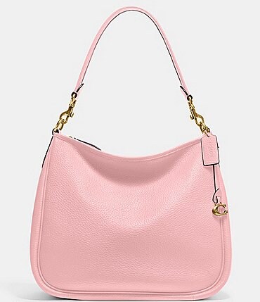 Image of COACH Cary Pebbled Leather Shoulder Bag