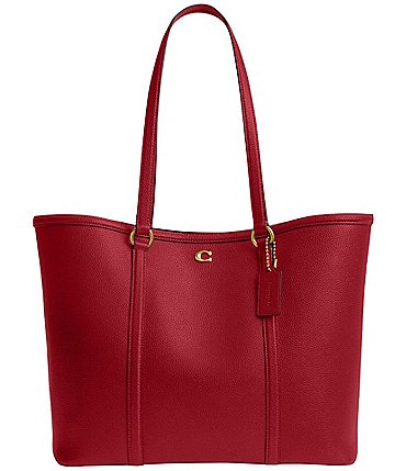 Image of COACH Legacy Pebbled Leather Tote Bag