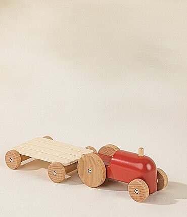 Image of Coco Village Wooden Farm Tractor
