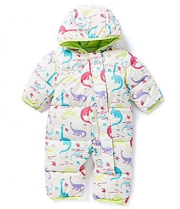 Image of Columbia Baby Boys Newborn-24 Months Snuggly Dino Bunny™ Bunting