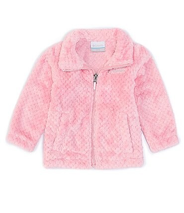 Image of Columbia Baby Girls Newborn-24 Months Fire Side Faux-Sherpa Jacket