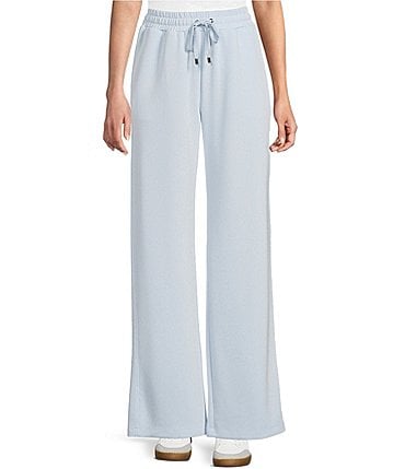 Image of Copper Key Knit Wide Leg Pull On Coordinating Pants