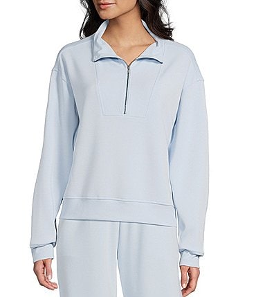 Image of Copper Key Knit Quarter Zip Coordinating Pullover