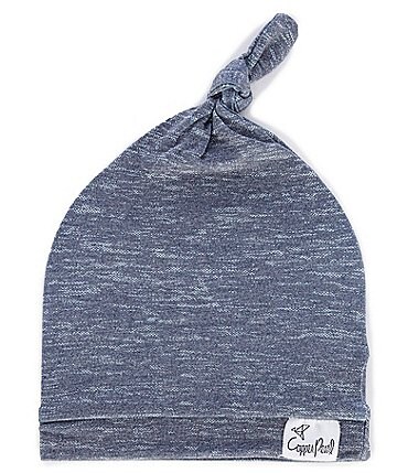 Image of Copper Pearl Baby Boys Knit Knotted Hat