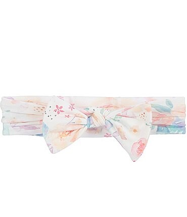 Image of Copper Pearl Baby Girls Bloom Bow Headband