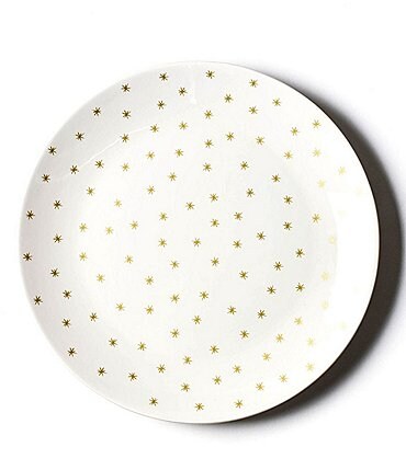Image of Coton Colors Gold Star 11" Dinner Plate