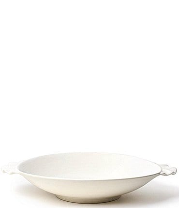 Image of Coton Colors Signature White Ruffle 11" Pasta Bowl