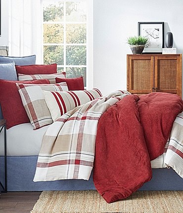 Image of Cremieux Arlo Plaid Comforter Mini Set