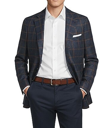 Image of Cremieux Blue Label Windowpane Blazer