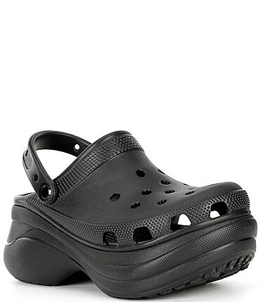 Image of Crocs Women's Bae Platform Block Heel Clogs