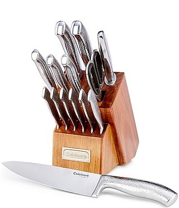 Image of Cuisinart 15-Piece Classic Hammered Cutlery Set