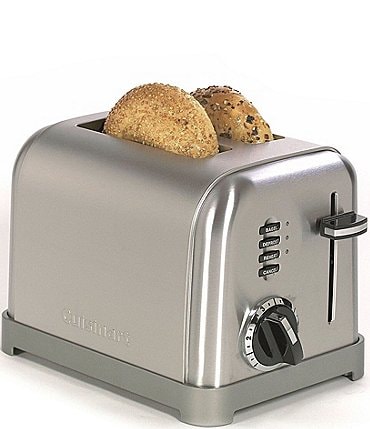 Image of Cuisinart 2-Slice Brushed Stainless Metal Classic Toaster