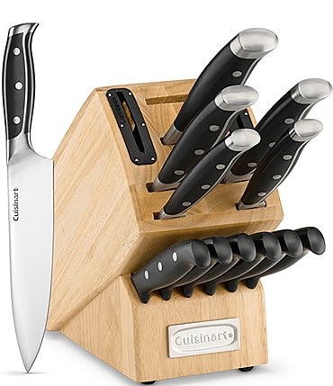Image of Cuisinart Nitrogen Infused with Built-In Sharpening 15-Piece Cutlery Block Set
