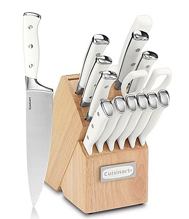 Image of Cuisinart Triple Rivet 15 Piece Cutlery Set With Block