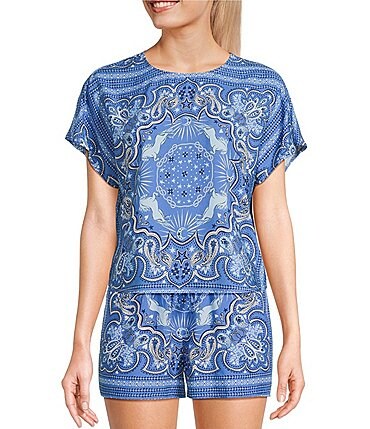 Image of C&V Chelsea & Violet Printed Coordinating Shirt