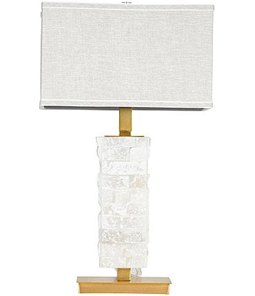 Image of Dallas + Main Stacked Marble Table Lamp