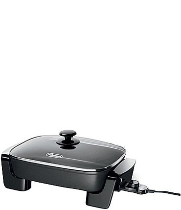 Image of DeLonghi Electric Skillet with Tempered Glass Lid