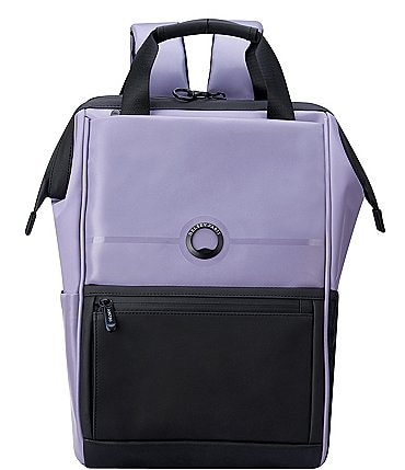 Image of Delsey Paris Turenne Colorblock Water-Resistant PVC Backpack