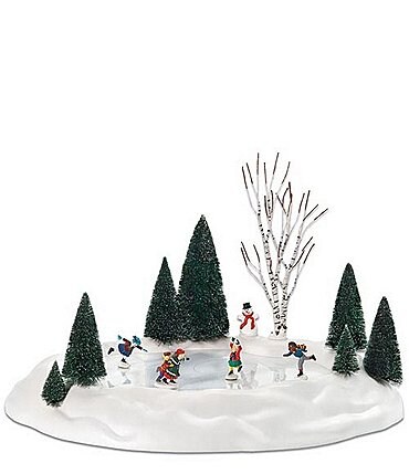 Image of Department 56 Animated Skating Pond
