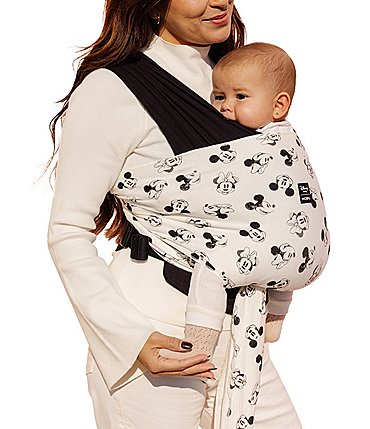 Image of Disney x MOBY Easy-Wrap Baby Carrier - Disney's Mickey Mouse & Minnie Mouse