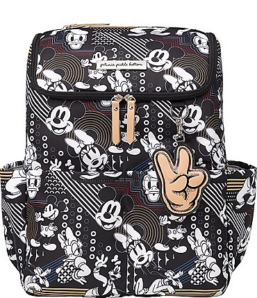 Image of Disney X Petunia Pickle Bottom Method Backpack Diaper Bag - Mickey & Friends Good Times Collection