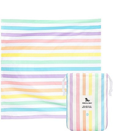 Image of Dock & Bay Unicorn Waves Quick-Dry Beach Towel for Two