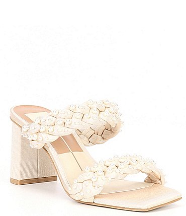 Image of Dolce Vita Paily Pearl Braided Band Sandals