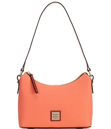 Image of Dooney & Bourke Pebble Grain Leather Baguette Bag