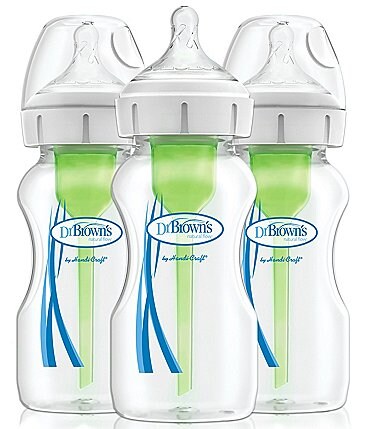 Image of Dr. Brown's Options+ Anti-Colic Wide-Neck 9oz Baby Bottle 3-Pack