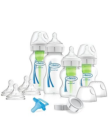 Image of Dr. Brown's Options+ Wide-Neck Baby Bottle Essentials Gift Set