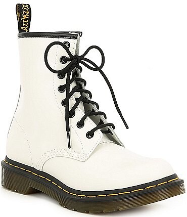 Image of Dr. Martens Women's 1460 Smooth Leather Combat Boots