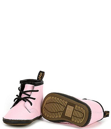 Image of Dr. Martens Girls' 1460 Crib Shoes (Infant)