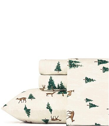 Image of Eddie Bauer Deer Hollow Flannel Sheet Set