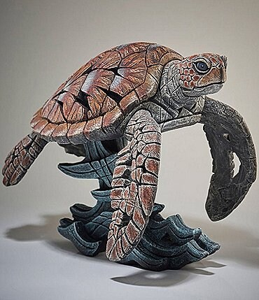 Image of Edge Sculpture by Enesco Sea Turtle Figure