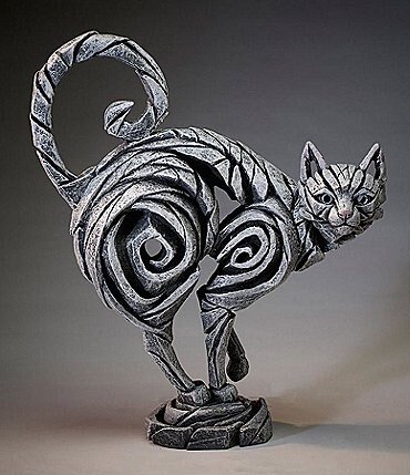 Image of Edge Sculpture by Enesco Small Cat Figure