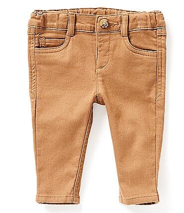 Image of Edgehill Collection Baby Boys 3-24 Months Flat-Front Twill Pants