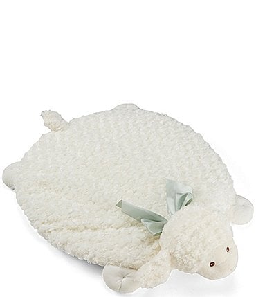 Image of Edgehill Collection Baby Lamb Plush Tummy Time Cushion