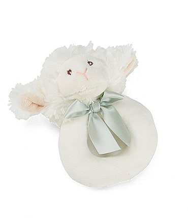 Image of Edgehill Collection Baby Lamb Ring Rattle