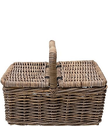 Image of Edgehill Collection Rattan Picnic Basket