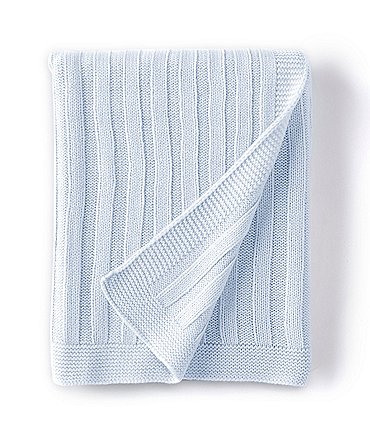 Image of Edgehill Collection Stripe Knit Baby Blanket