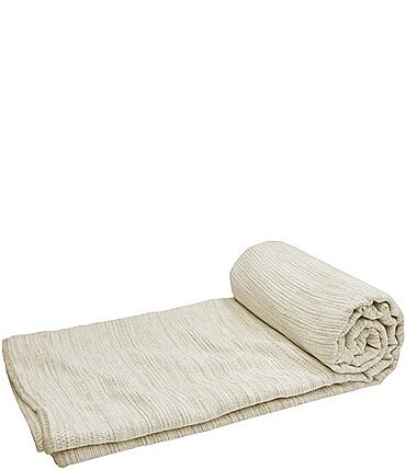 Image of ELISABETH YORK Beacon Yarn-Dyed Bed Throw Blanket