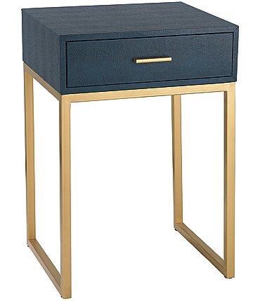 Image of Elk Home Faux Shagreen Side Table