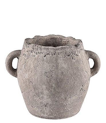 Image of Elk Home Tanis Scalloped Edge Handled Vase