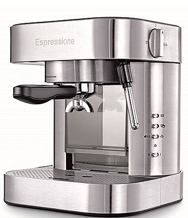 Image of Espressione Stainless Steel Automatic Pump Espresso Machine with Thermo Block System
