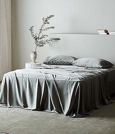 Image of ettitude Signature Sateen CleanBamboo™ Sheet Set